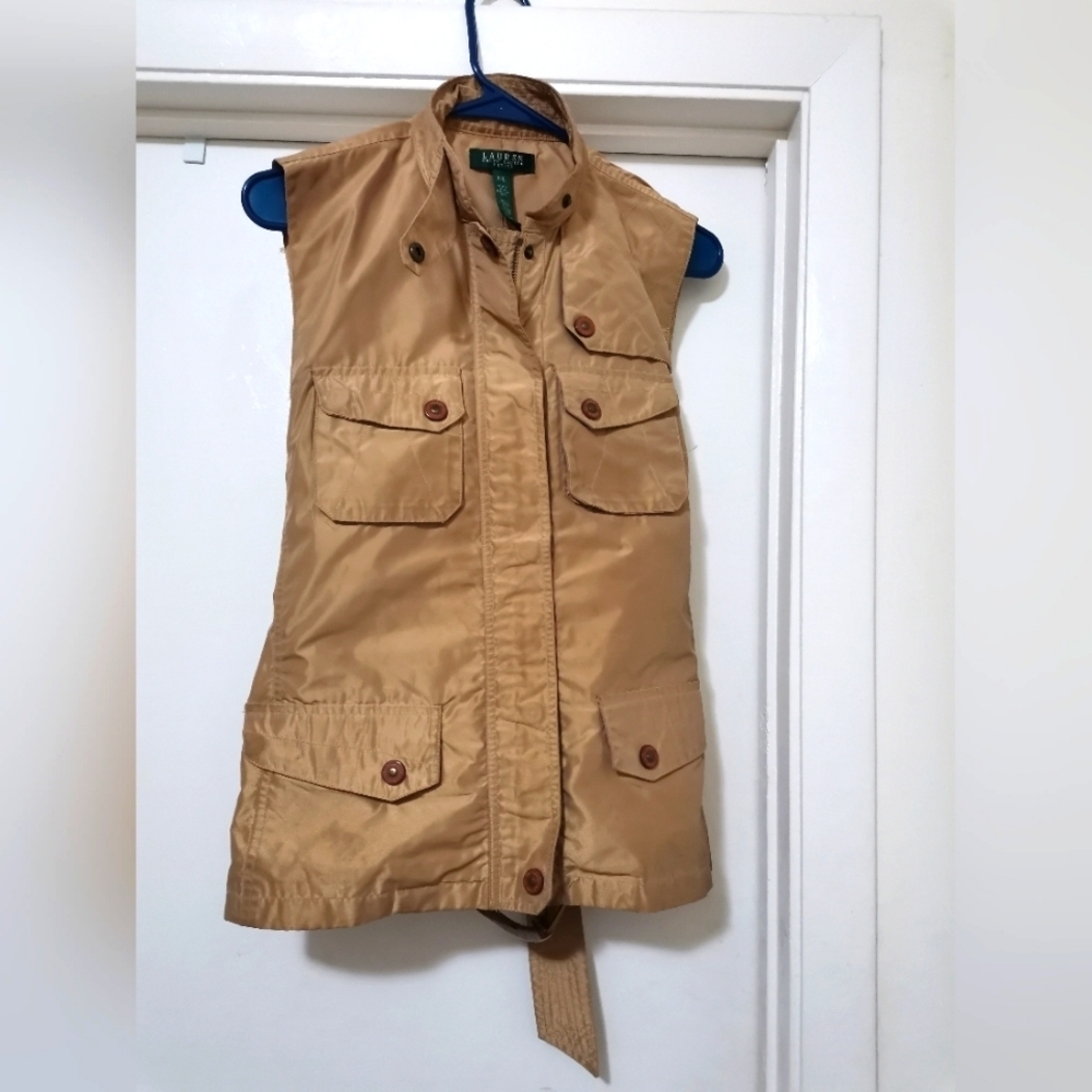 RALPH LAUREN METALIC VEST